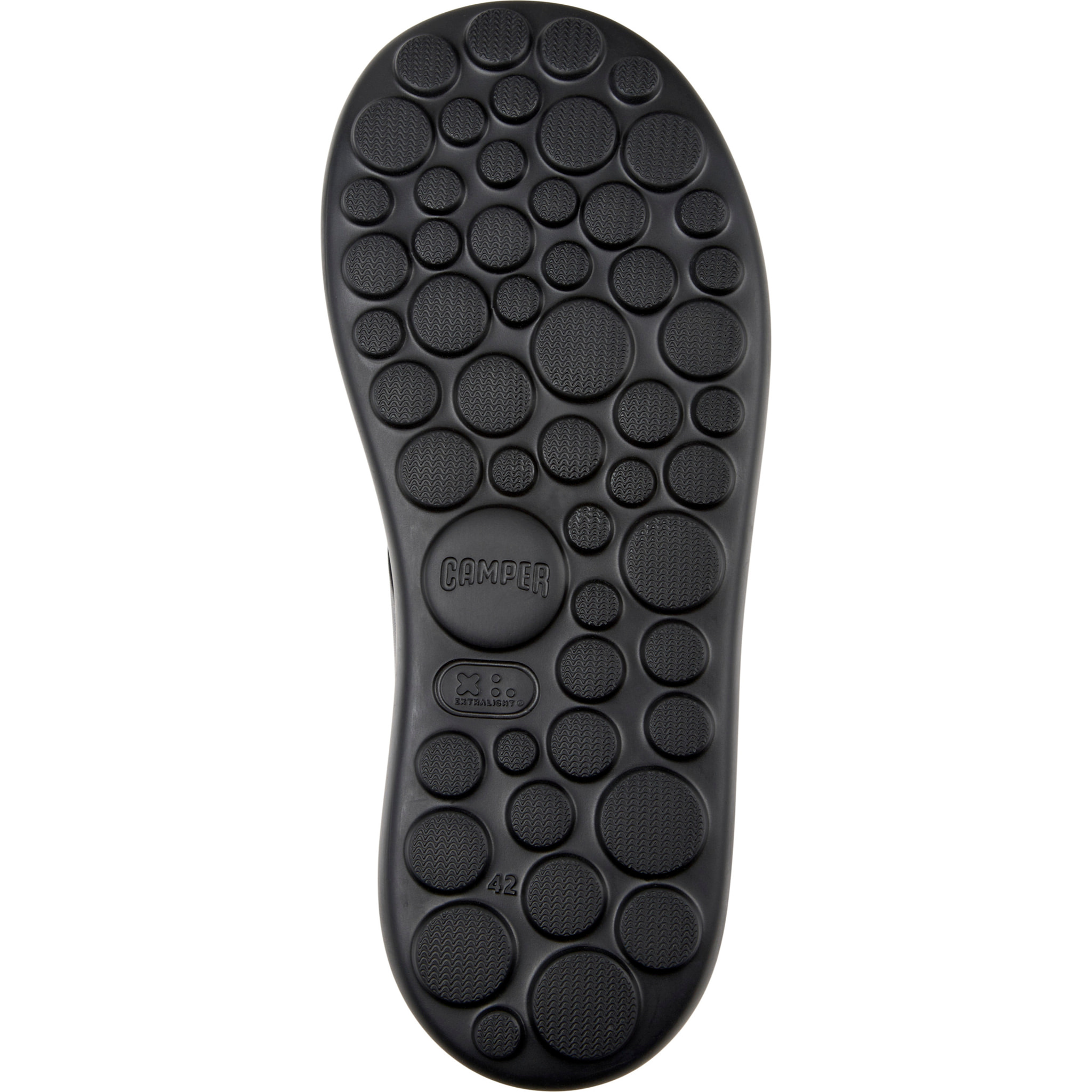 Sandali - CAMPER Pelotas Flota Sandal Twins - Nero - Pelle liscia