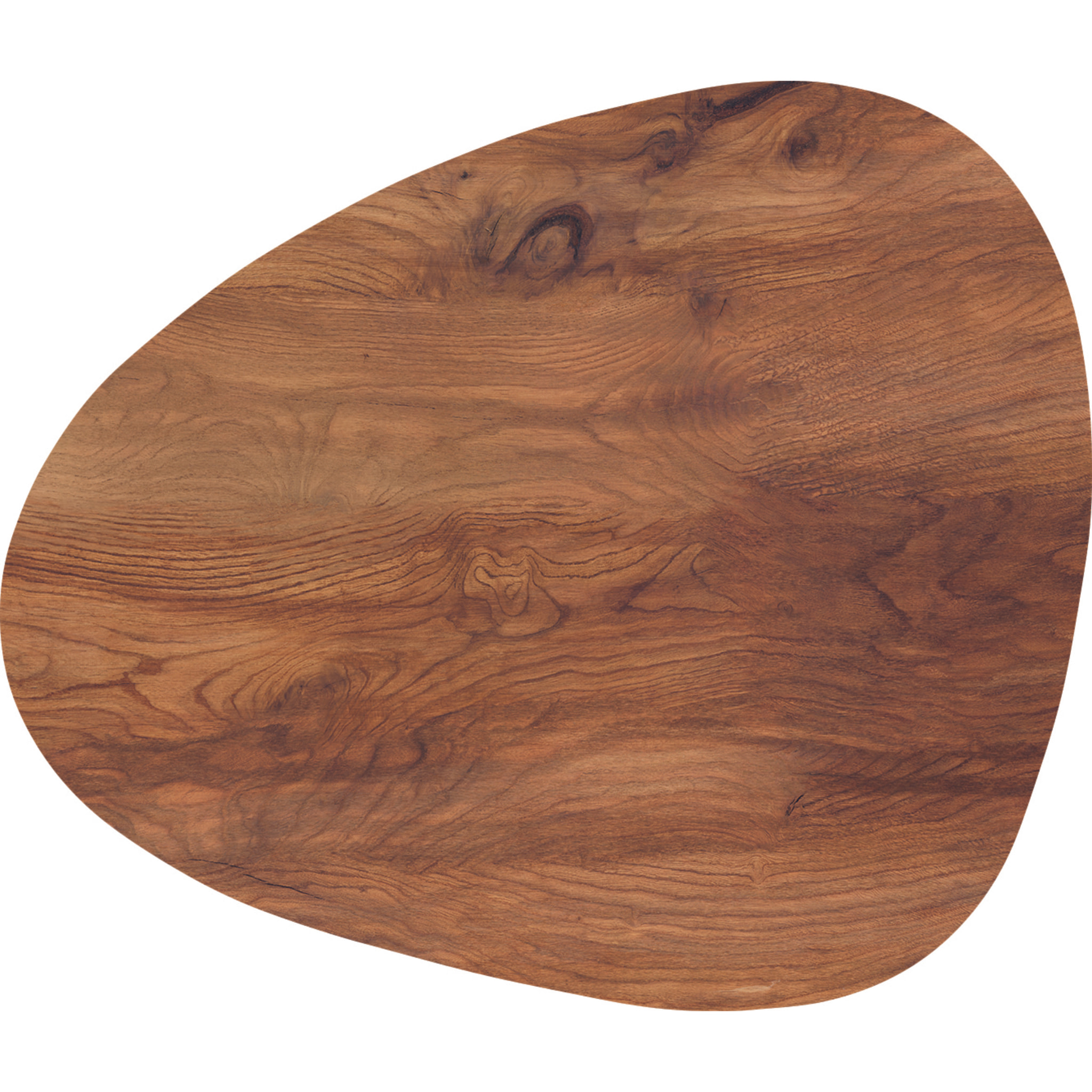 VINILIKO, set de 4 individuales de mesa Forma madera cerezo 4u-40x47 cm