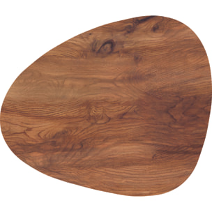 VINILIKO, set de 4 individuales de mesa Forma madera cerezo 4u-40x47 cm