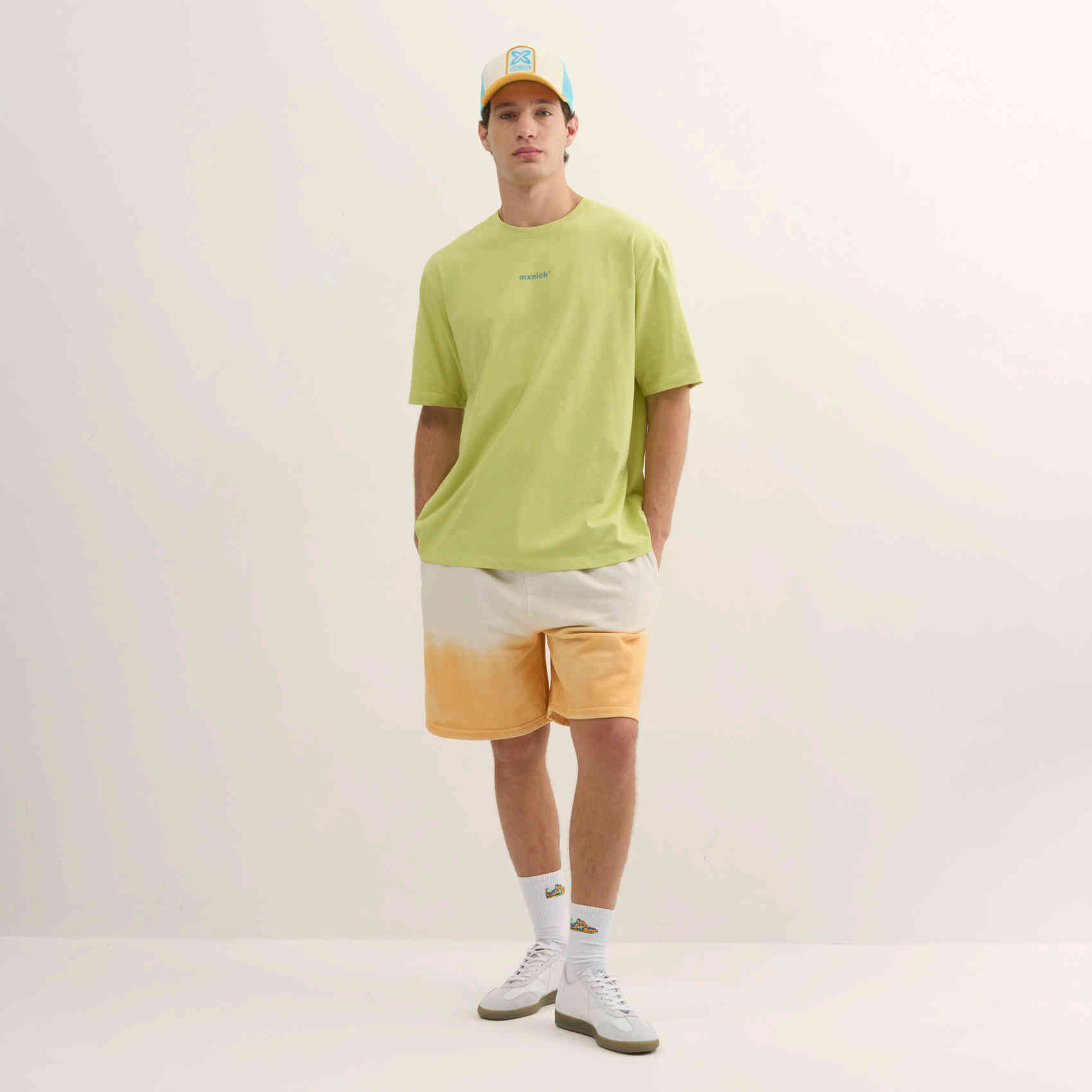 Camiseta Estilo Urbano Oversize Algodón Orgánico Lima STREETWEAR T-SHIRT LIME