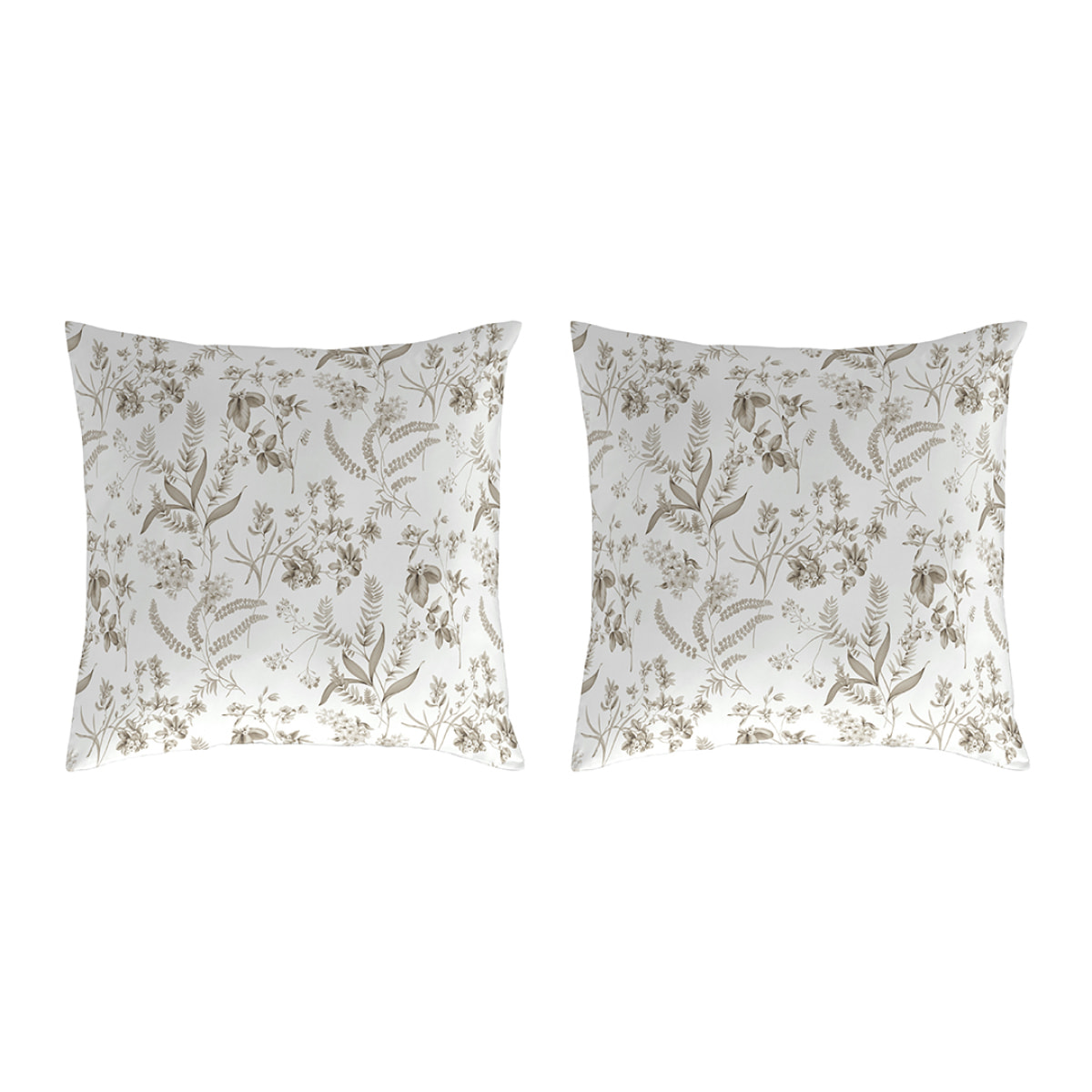2 Fundas de almohada El Caballo 50x50 cm PIACENZA Lino - 100% algodón -