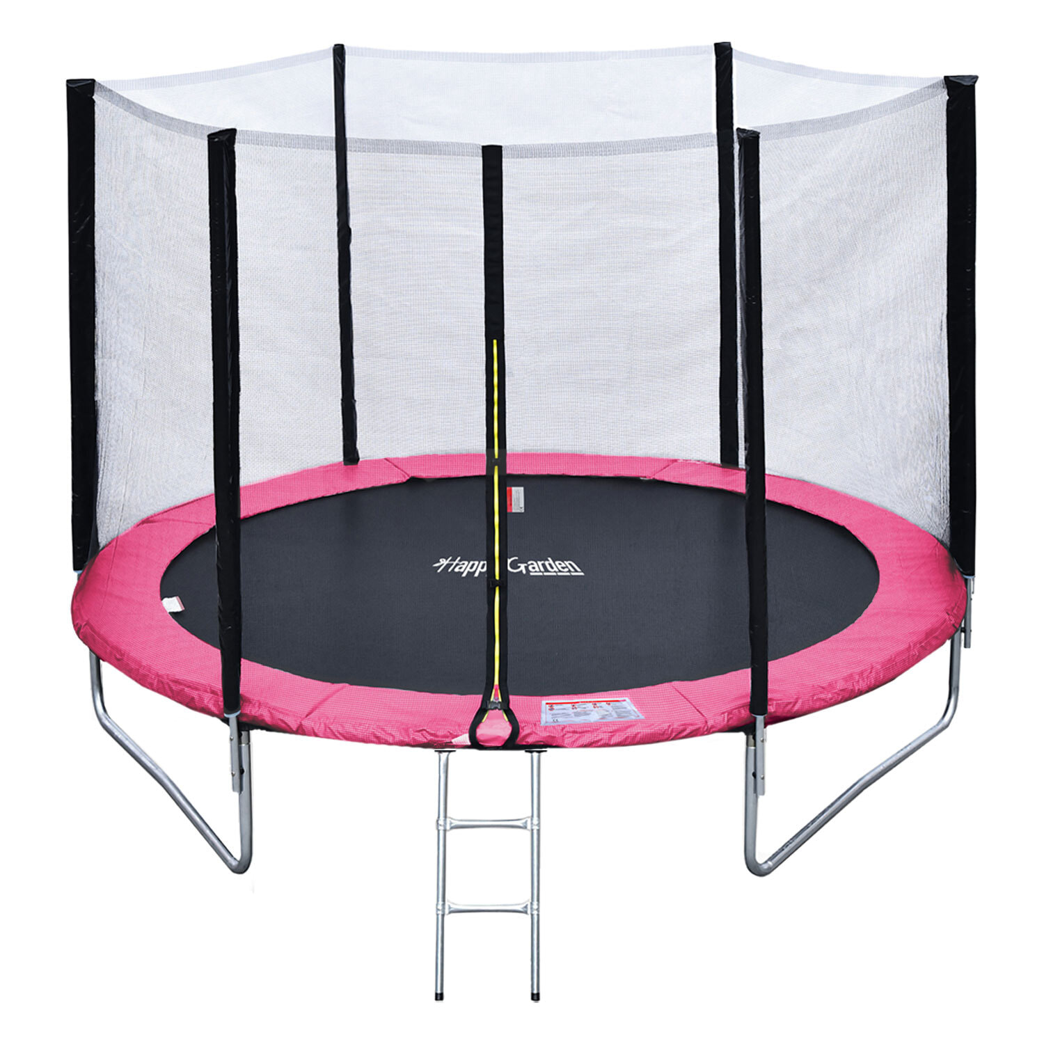 Trampoline réversible avec accessoires - Rose