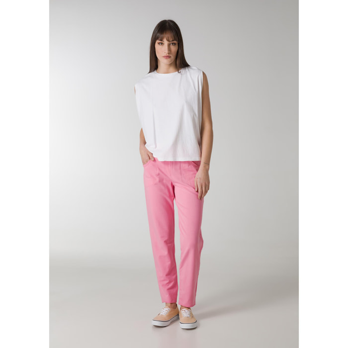 DEHA - Pantalone SLIM FIT SWEATPANTS in cotone per donna