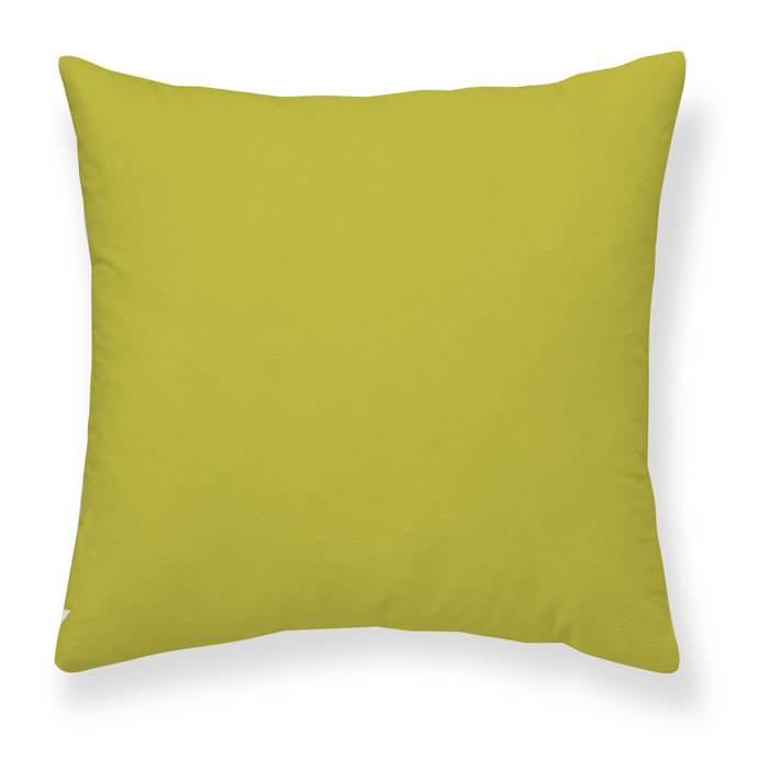 Pack 2 fundas de cojín deco LISO PISTACHO Nordic-Home