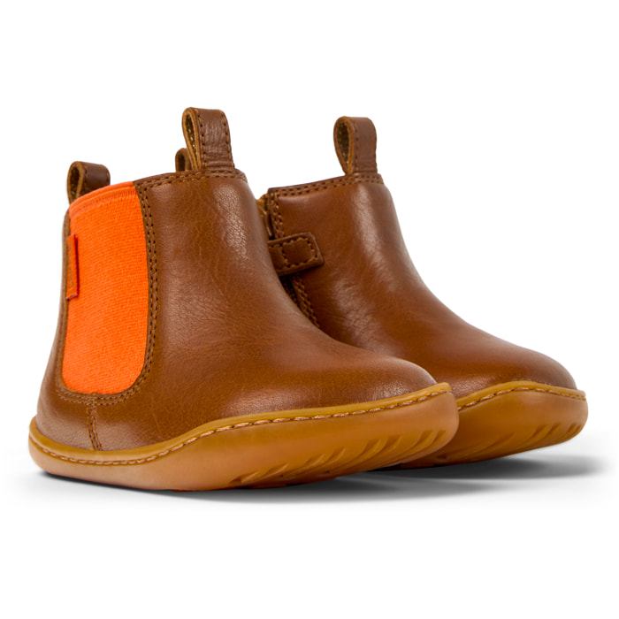 CAMPER Peu Cami - Botines Infantil Marron