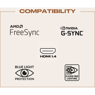 Ecran PC Gamer JAPANNEXT JN IPS238G120F 24" Full HD 120Hz IPS AMD FreeSync