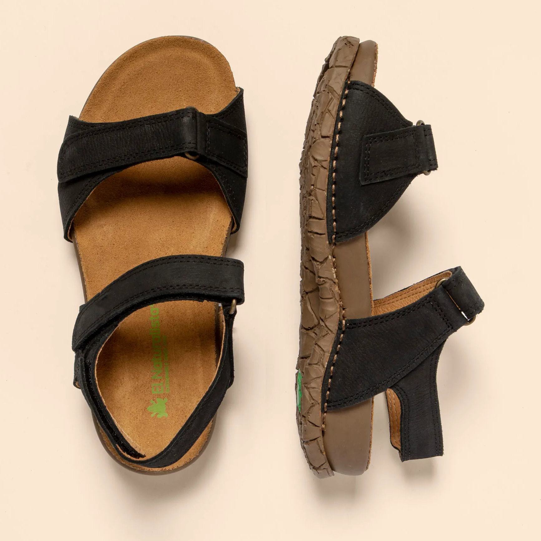 Sandalias N5863 PLEASANT BLACK / TABERNAS color Black