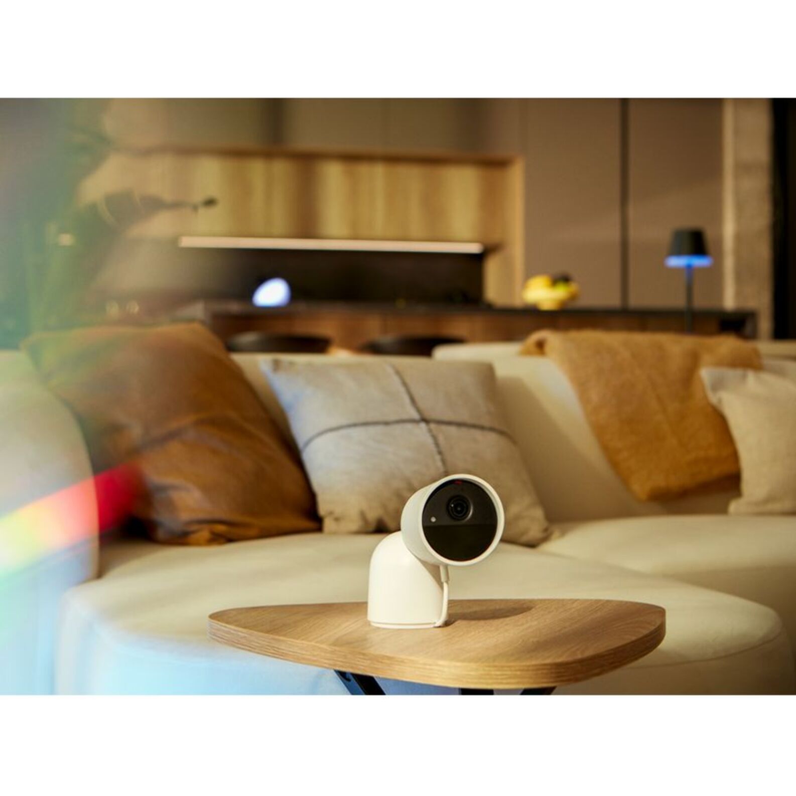 Caméra de surveillance PHILIPS HUE SECURE blanche 2K