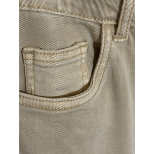 Pantaloni Esercito wide leg kaki donna