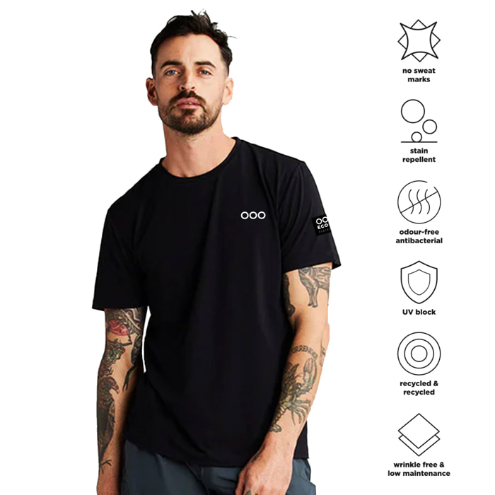 T-shirt uomo ECOON La Campetoise - Nero