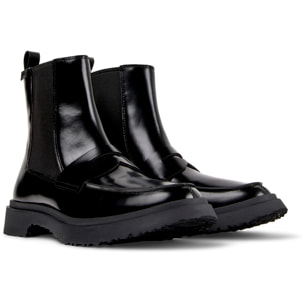Botines - CAMPER Walden - Negro - Cuero liso
