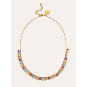 Collana Shamira Full Stones Acciao Placcato Oro