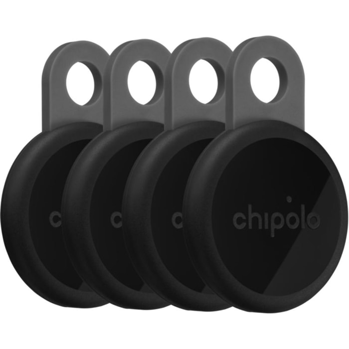 Tracker GPS CHIPOLO Loop x4 rechargeable USBC noir