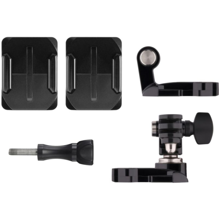 Fixation GOPRO frontale + latérale pour casque