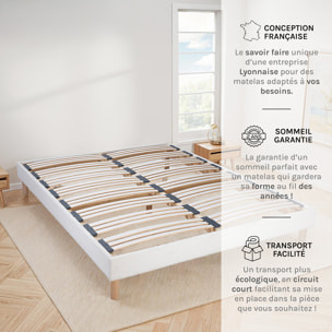 Sommier en Kit laine bouclée - 1 place