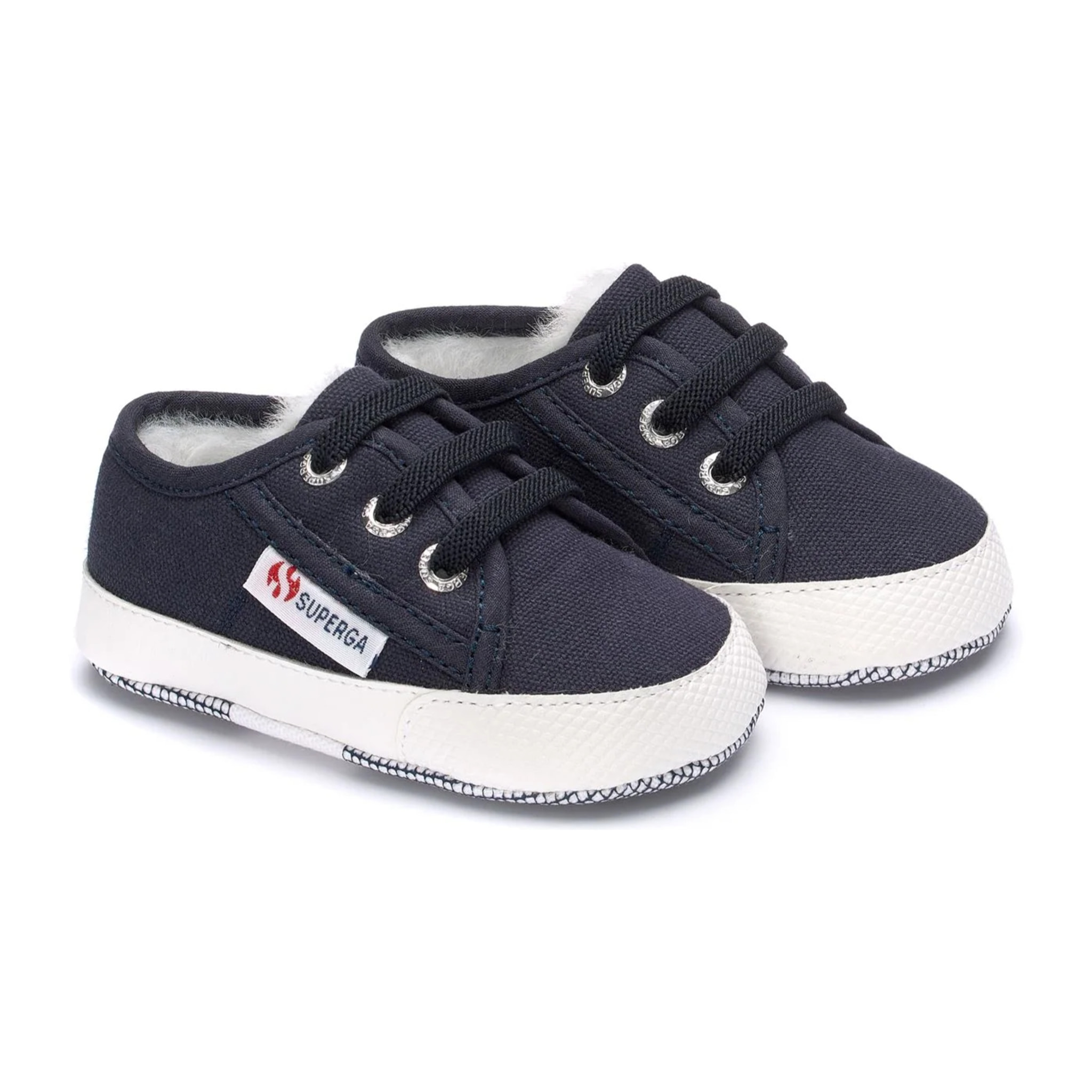 Sneakers Superga Bambino/a Blu 4006 Baby Ecofur
