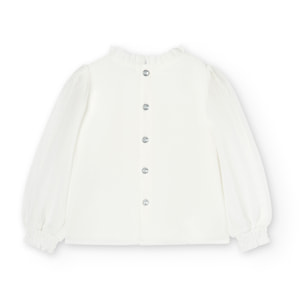 Blusa gasa de bebé niña