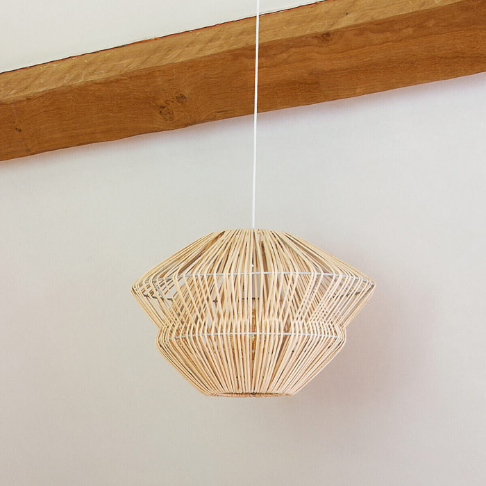 Suspension "Ludza" rotin D45cm