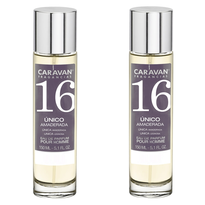 Caravan fragancias set de 2 frascos perfume de hombre nº16, de 150 ml
