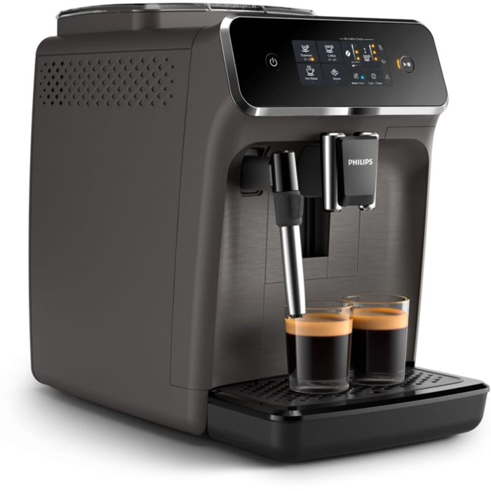 Expresso Broyeur PHILIPS EP2224/10 Gris Cachemire série 2200