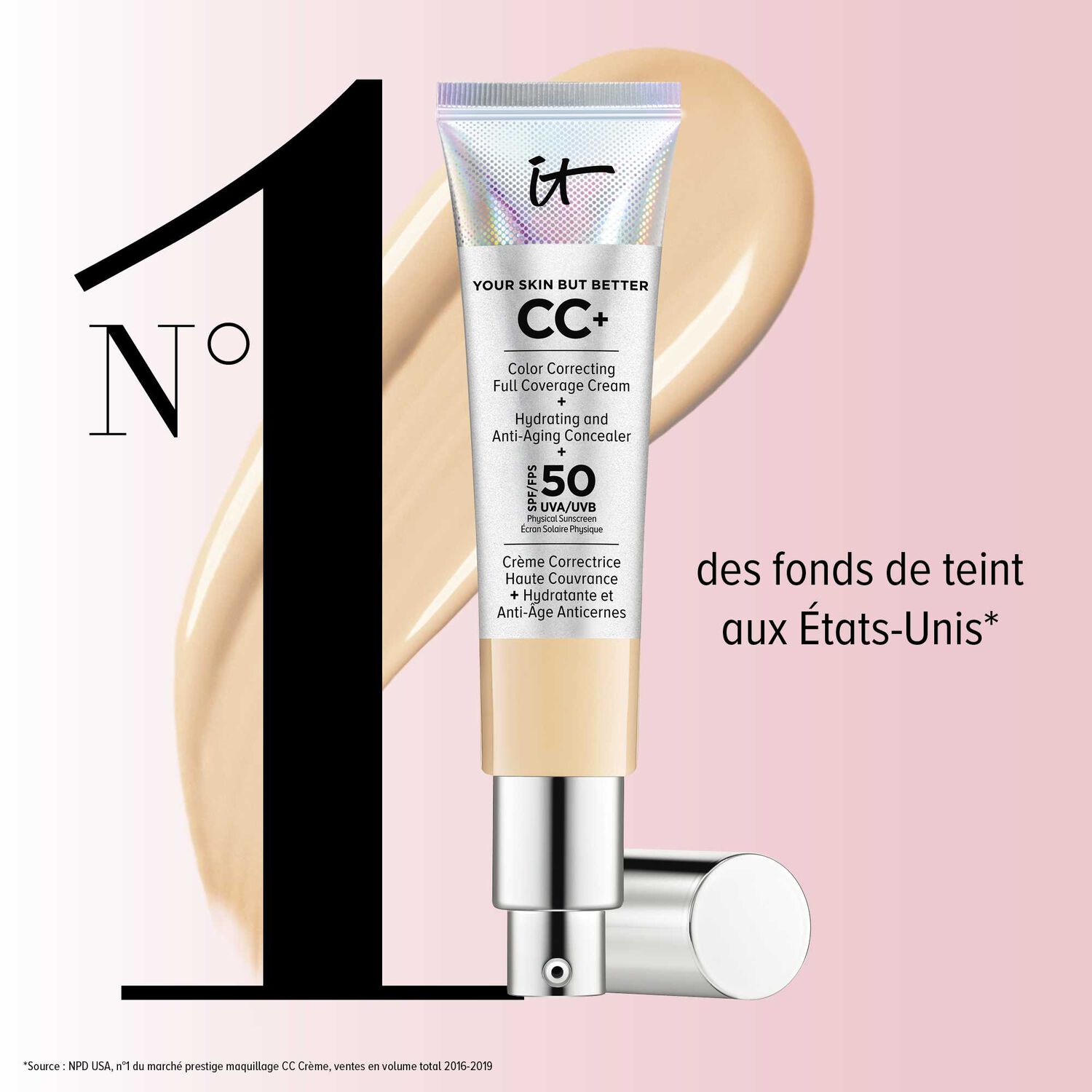 Your Skin But Better - CC Crème Correctrice Anti-Pores Apparents 32 ml
