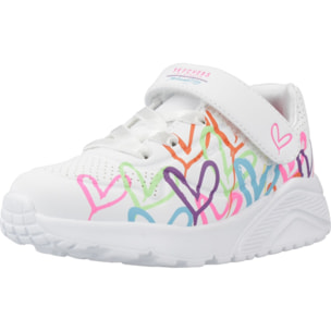 Zapatillas Niña de la marca SKECHERS  modelo UNO LITE LOVE LEVITATE BLANCO