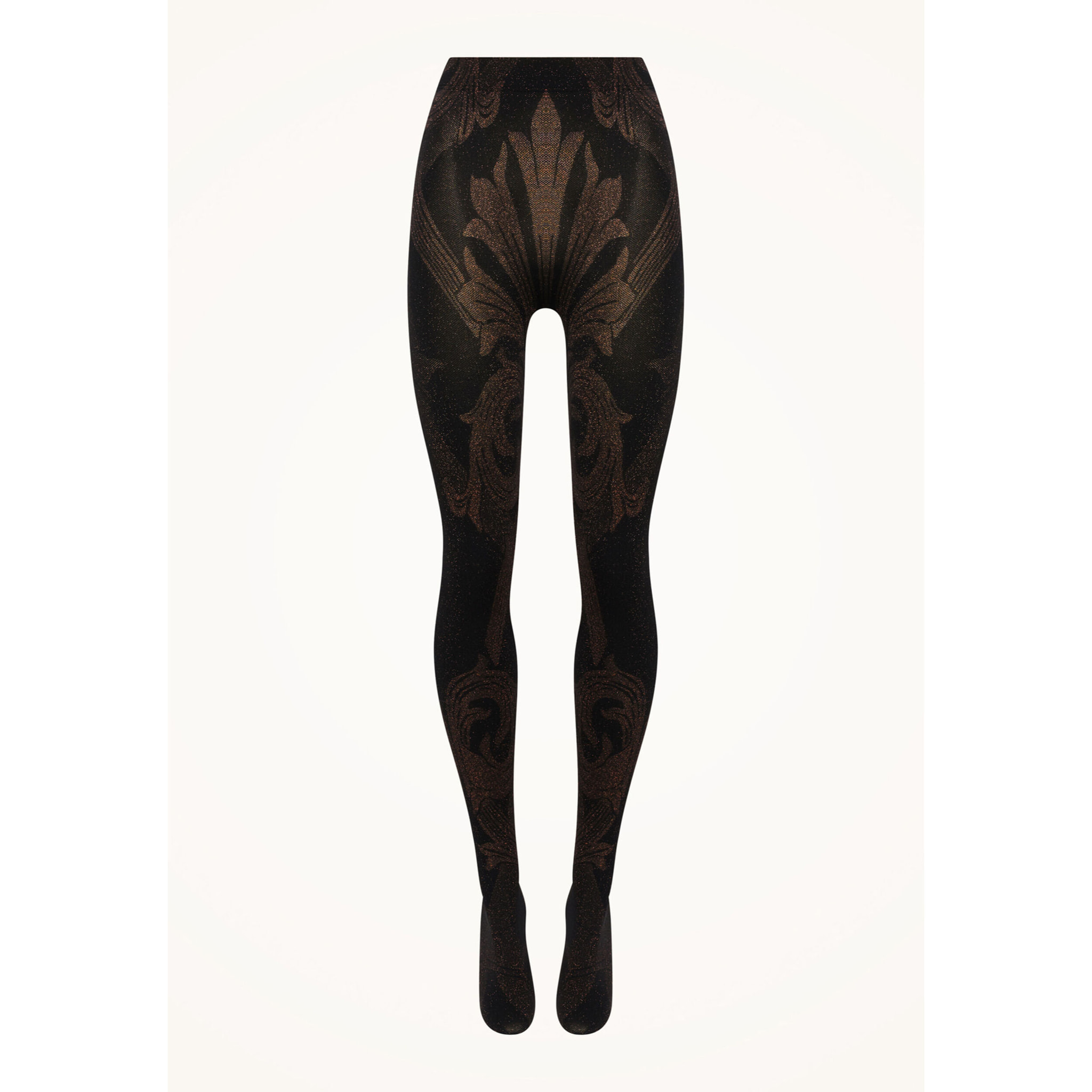 Collant Metallic Jacquard Tights