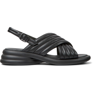 Sandalias - CAMPER Spiro - Negro - Cuero liso