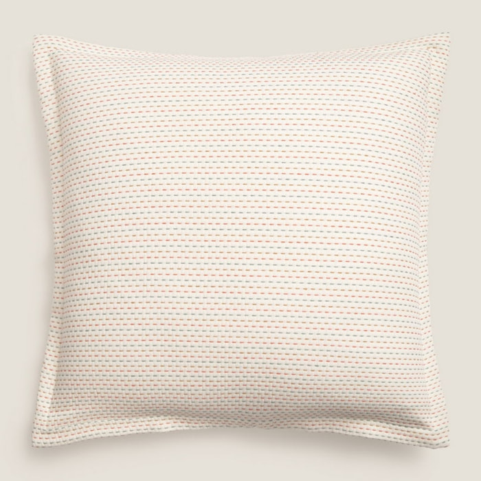 Funda de cuadrante algodón pespuntes Criri color blanco 100% Algodón