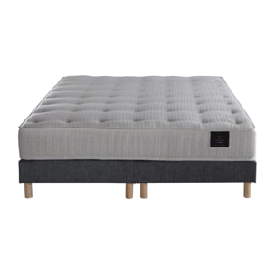 Ensemble matelas ressorts accueil mémoire de forme, NOVA + sommier 11 cm