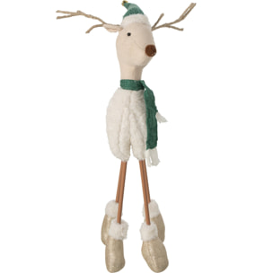 J-Line figurine Renne Debout - polyester - mix - large