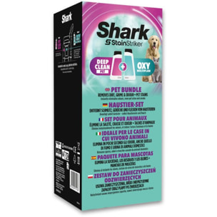 Détergent SHARK pour détacheur / shampouineuse Shark - spécial animaux 2 solutions combinées 473 ml et 946 ml