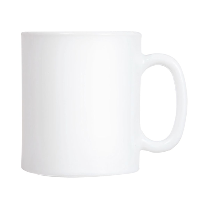 6 mugs blancs 32 cl Evolution - Luminarc