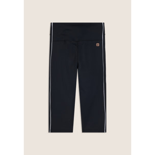 Leggings sport corsaro vita super alta e profili a contrasto