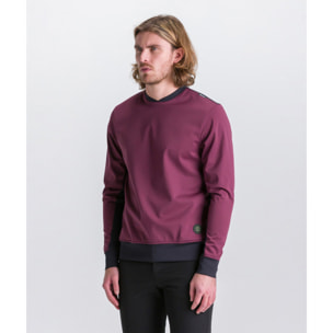 Wind Block - Sweat-Shirt - Bordeaux - Homme