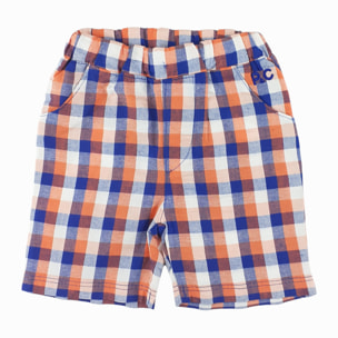 BERMUDA SCOZZESE ARANCIO ROYA