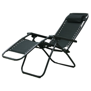 Juego de 2 sillas-tumbona gravedad 0, patas 25 mm 90*65*110cm