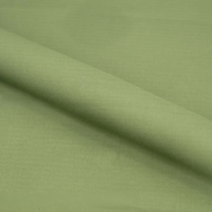 Lot de 2 chaises pour îlot central 66 cm en rotin et tissu vert - Tamara
