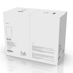 Réserve de papier toilette mur Rim