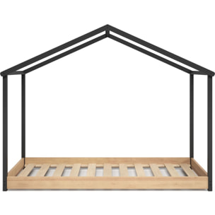 Lit cabane enfant en bois - VALENTINE