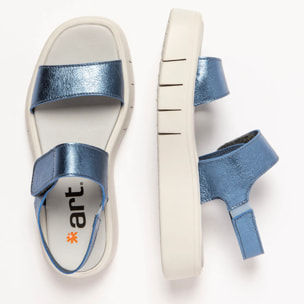 Sandalias 1854F METALIZADO BLUE/ MALAGA color Blue