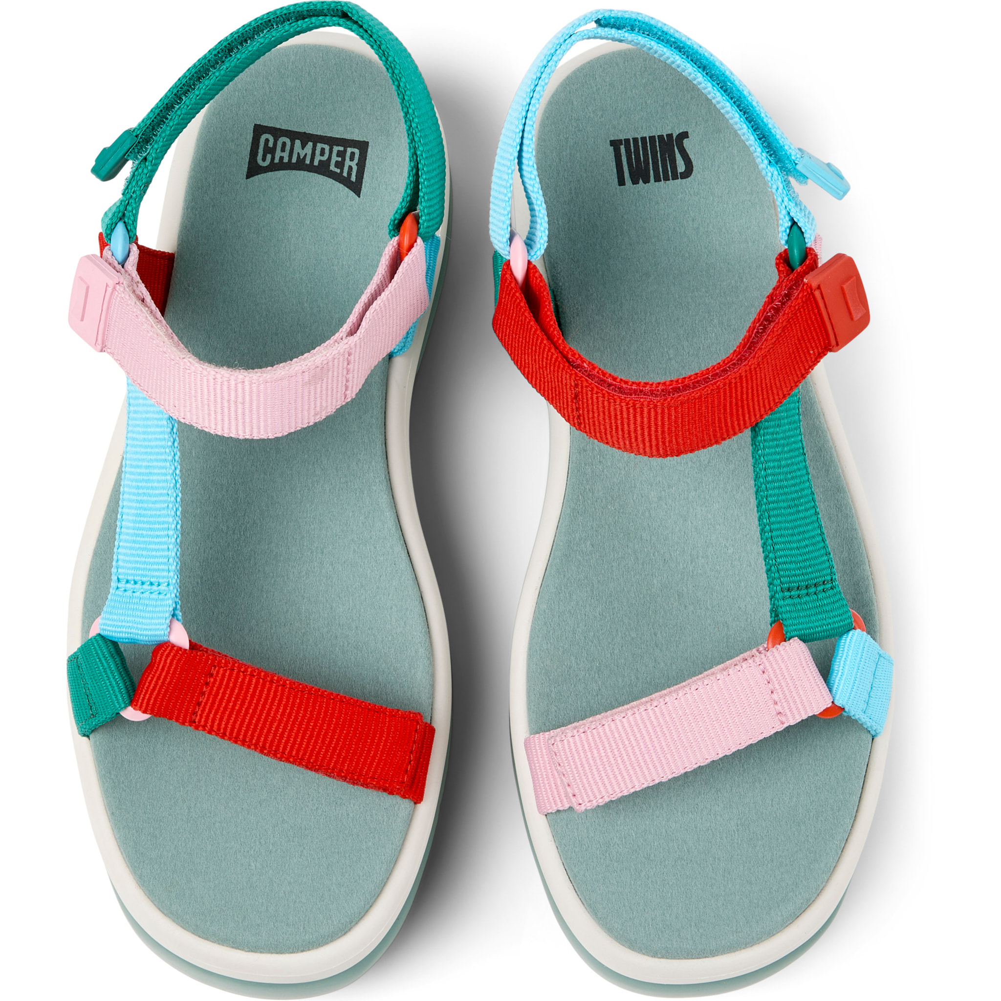 Sandalias - CAMPER Pelotas Flota Up Twins - Multicolor - Textil técnico