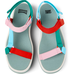 Sandalias - CAMPER Pelotas Flota Up Twins - Multicolor - Textil técnico