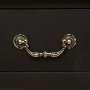 Console "Chrysa" noir L87cm