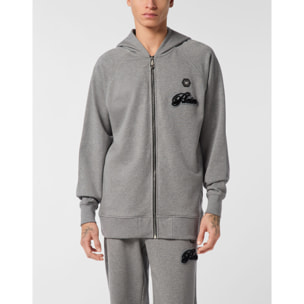 PHILIPP PLEIN Hoodie Sweatjacket SIGNATURE