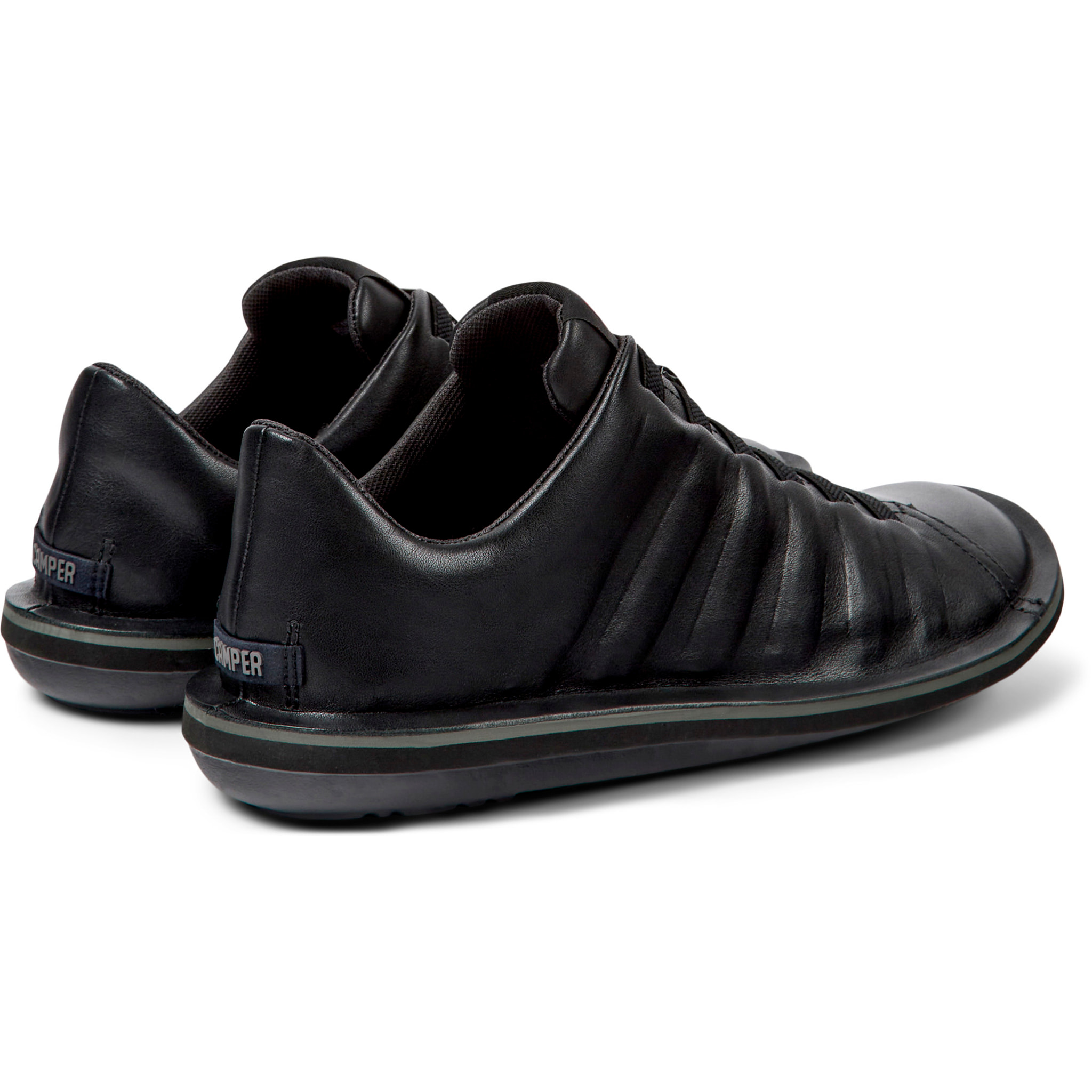 Zapatillas - CAMPER Beetle - Negro - Cuero liso