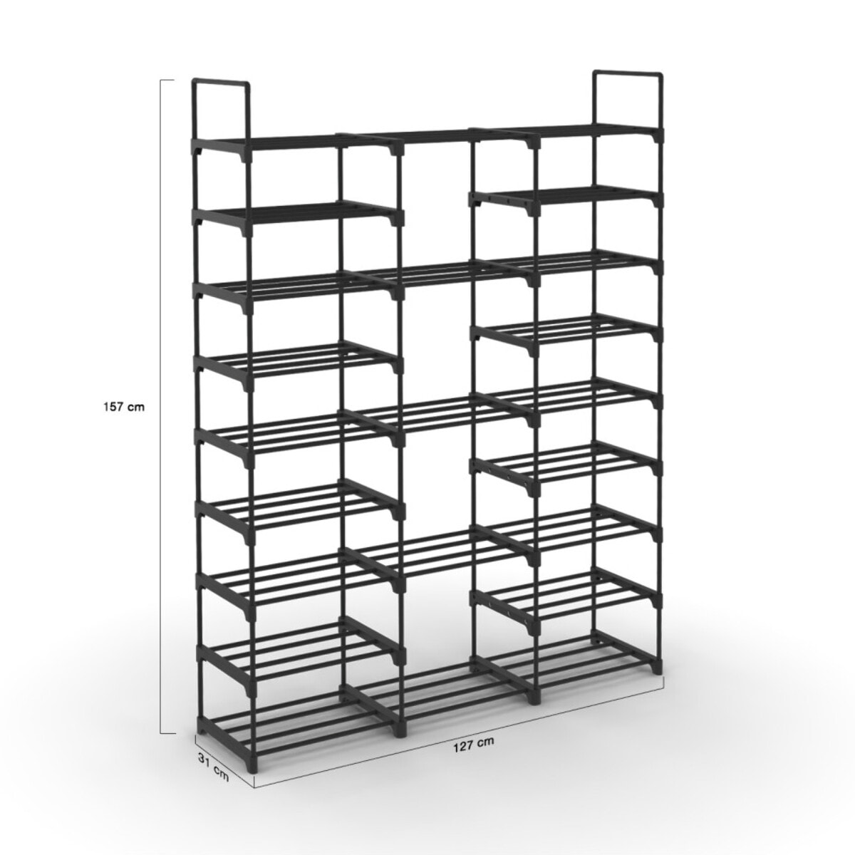 Etagère range chaussures modulable - 40 paires