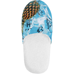 PHILIPP PLEIN Slippers PINEAPPLE SKIES