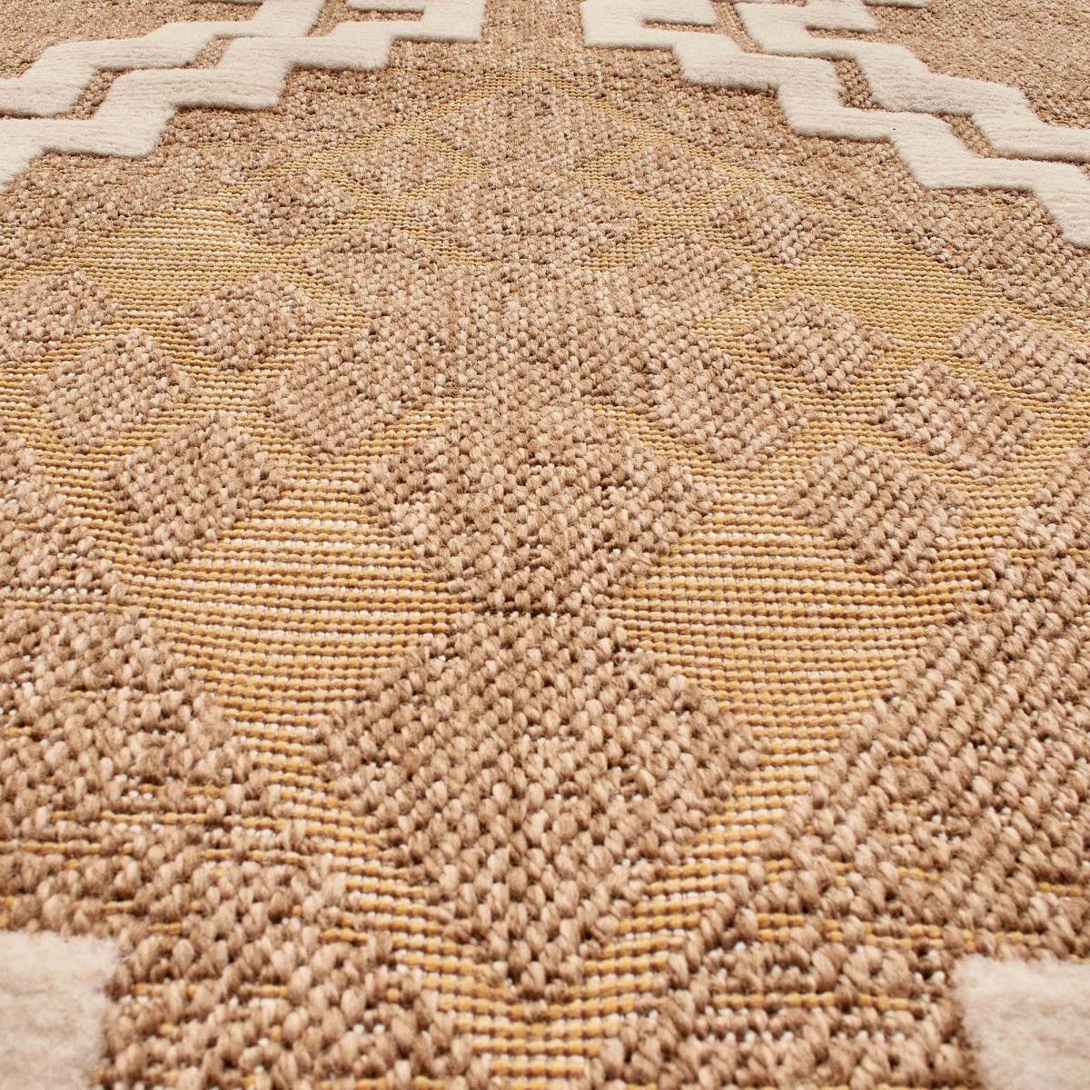 Tapis extérieur tissé kilim rectangle BUTA