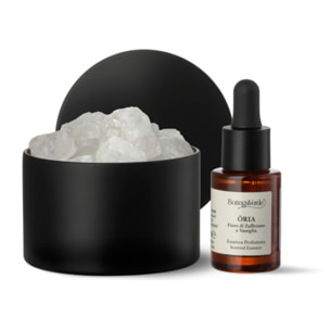 Òria - FIORE DI ZAFFERANO E VANIGLIA - Diffusore aromatico con cristalli di quarzo